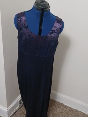 Vtg Purple Gown 16 Molly Malloy